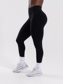 Pump Mid Rise Legging - Black