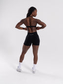 Pump Mid Rise Short - Black