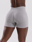 Pump Mid Rise Short - LT Heather