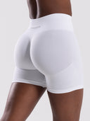 Pump High Rise Short - White