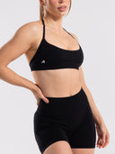 Amplify Minimal Bra - Black