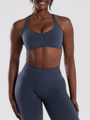 Elevate Bra - Dusty Navy
