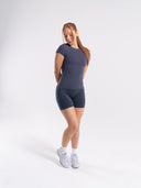 Softcurve Tee - Dusty Navy