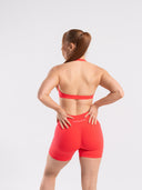 Amplify Minimal Bra - Neon Red