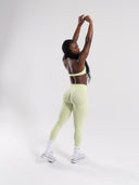 Pump Mid Rise Legging - Citrus Frost