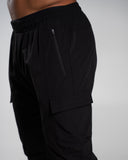 Tech Cargo Pant in Black – men's cargo pants, view 7