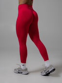 Contour Mid Rise Legging - Wild Strawberry
