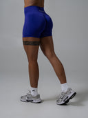 Contour Mid Rise Short - Royal Purple