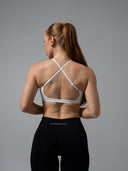 Amplify Open Back Bra - White