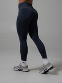 Contour Mid Rise Legging - Dusty Navy