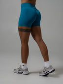 Contour Mid Rise Short - Tidal Teal