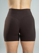 Aura Ultra-High Rise Short - Walnut