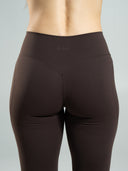 Aura Flared Pant Long - Walnut