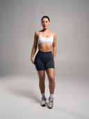 Pump High Rise Short - Dusty Navy