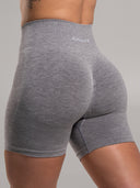 Pump High Rise Short - Heather Grey