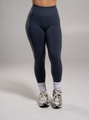 Pump High Rise Legging - Dusty Navy